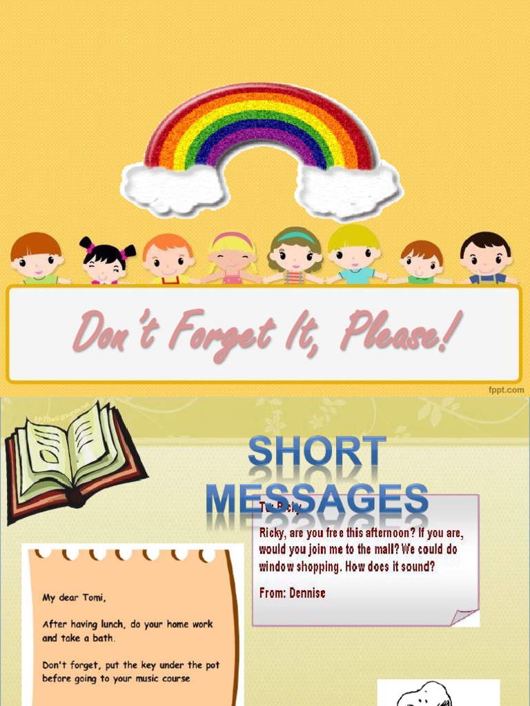 Understanding Short Messages | PDF | Learning | Communication