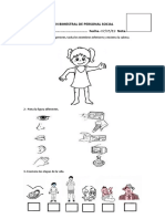 Examen Mensual de Areas Integradas