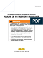Topy Instructional Manual Spanish