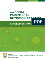 South African Parenteral Nutrition Guidelines - Adults