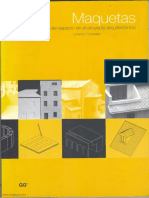 Maquetas, La Representación Del Espacio en El Proyecto Arquitectónico PDF