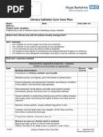 Urinary Catheter Core Care Plan September 2015 PDF