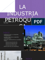 La industria petroquímica: procesos productivos y transformación de materias primas