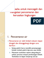 KLS 7 Bab 9.6 Usaha-Usaha Untuk Mencegah Dan Mengatasi Pencemaran Dan Kerusakan