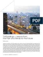 Tall Buildings - Lessons From The Past and Trends For The Future