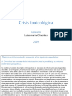 Crisis Toxicológica L