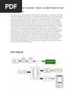 IOT Based Automatic Vehicle Accident Detection and Rescue System