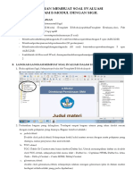 MEMBUAT e-MODUL SOAL EVALUASI