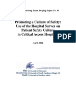 Promoting Patient Safety