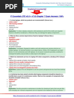 IT Essentials (ITE v6.0 + v7.0) Chapter 7 Exam Answers 100%