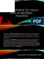 Development of Visual Arts in Western - Painting