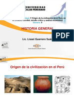 Semana 5-Origen de La Civilización en El Perú