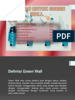 Tanaman Untuk Green Wall