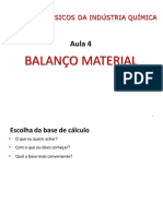 Balanço Material