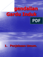 Pengendalian Supevisi Gardu Induk 