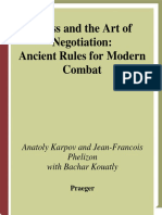 Chess and The Art of Negotiation Ancient Rules For Modern Combat PDF