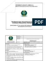 Sop Monitoring Ketersediaan Dan Kerawanan Pangan