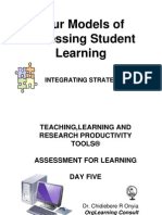 Four Models of Assessing Student Learning: Integrating Strategies