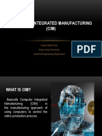 Computer Integrated Manufacturing (CIM) : Hasan Oben Pullu Dokuz Eylul University Industrial Engineering Department