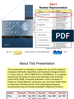 Number Representation: Parts Chapters