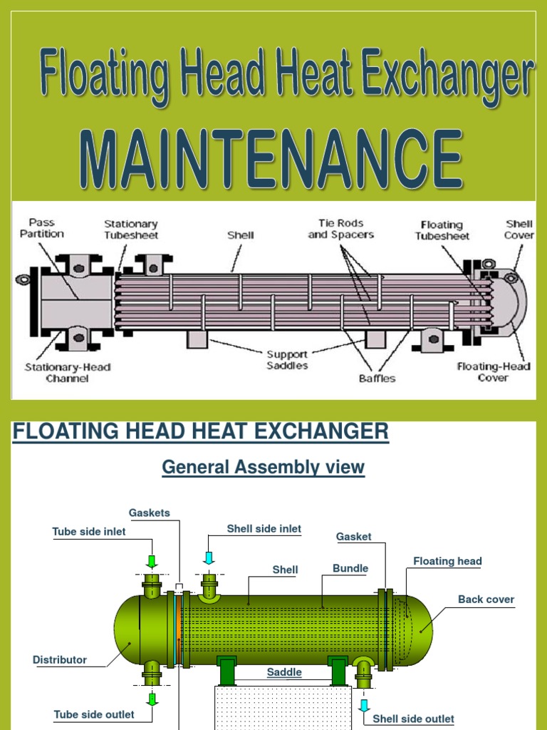 Floating Head Heat Exchanger Maintenance PDF PDF Leak Heat Exchanger