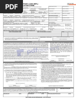 Multi-Purpose Loan (MPL) Application Form: Emilia Lani Monares