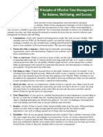 Effective Time Management PDF