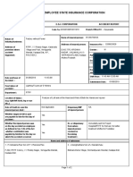 Employee State Insurance Corporation: Form 12 (Regulation 68) E.S.I. Corporation Accident Report