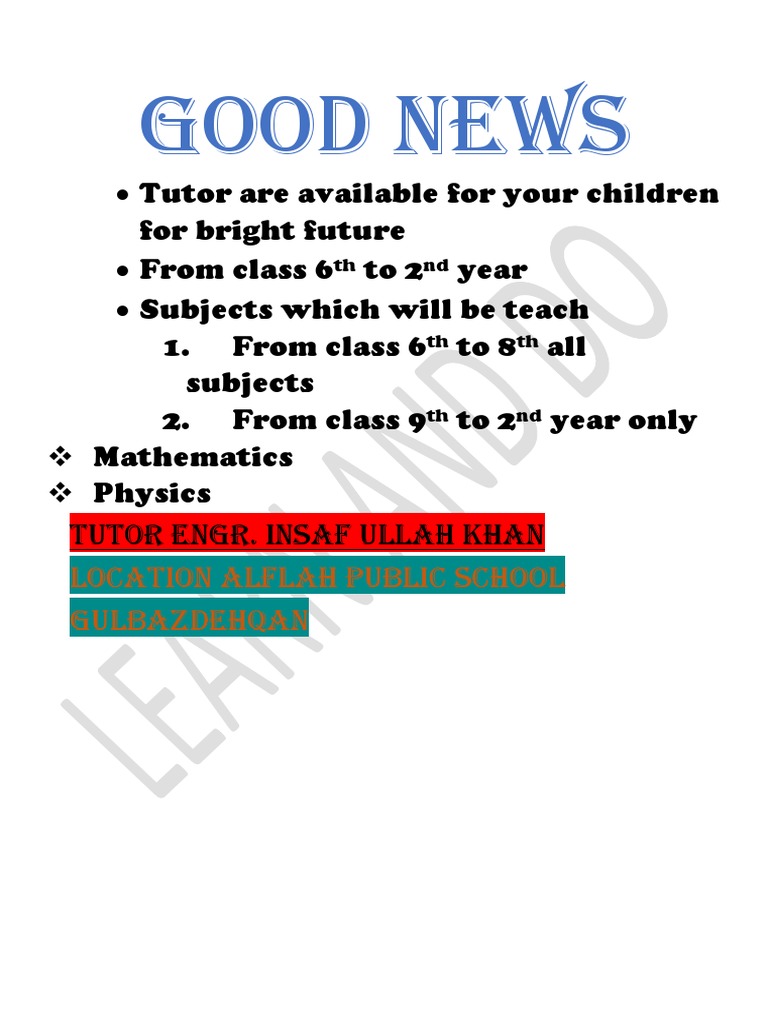 Good News PDF | PDF
