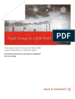 Bain Brief Digital Strategy for a b2b World