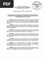 ERC Resolution No.17, Series Of2023, Revised COC Rules | PDF | Electric ...