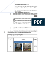 Steps for implementing 5S audit and sustainment