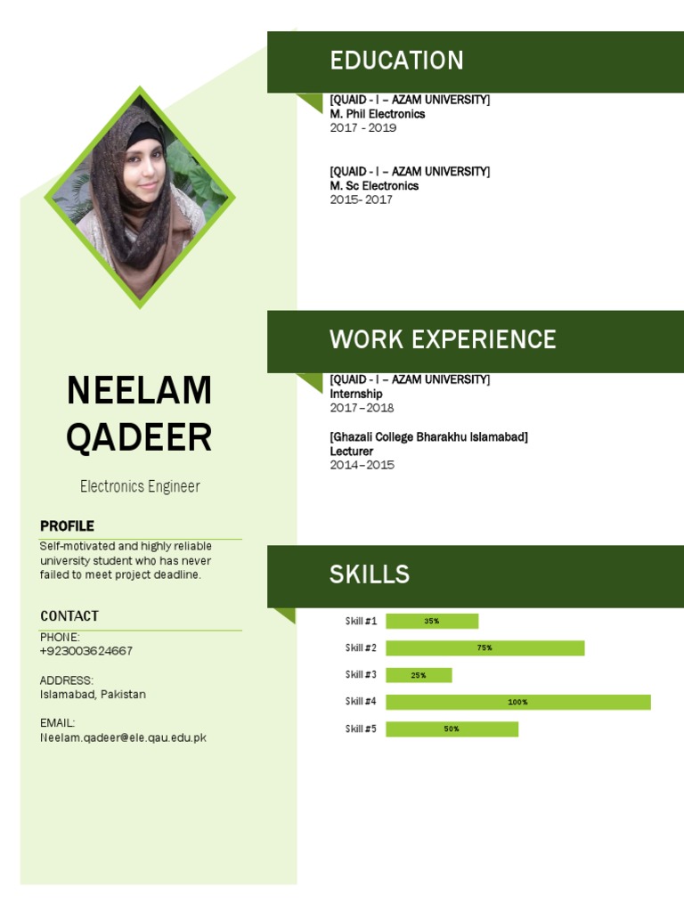 Electronics Engineer Profile and Education | PDF