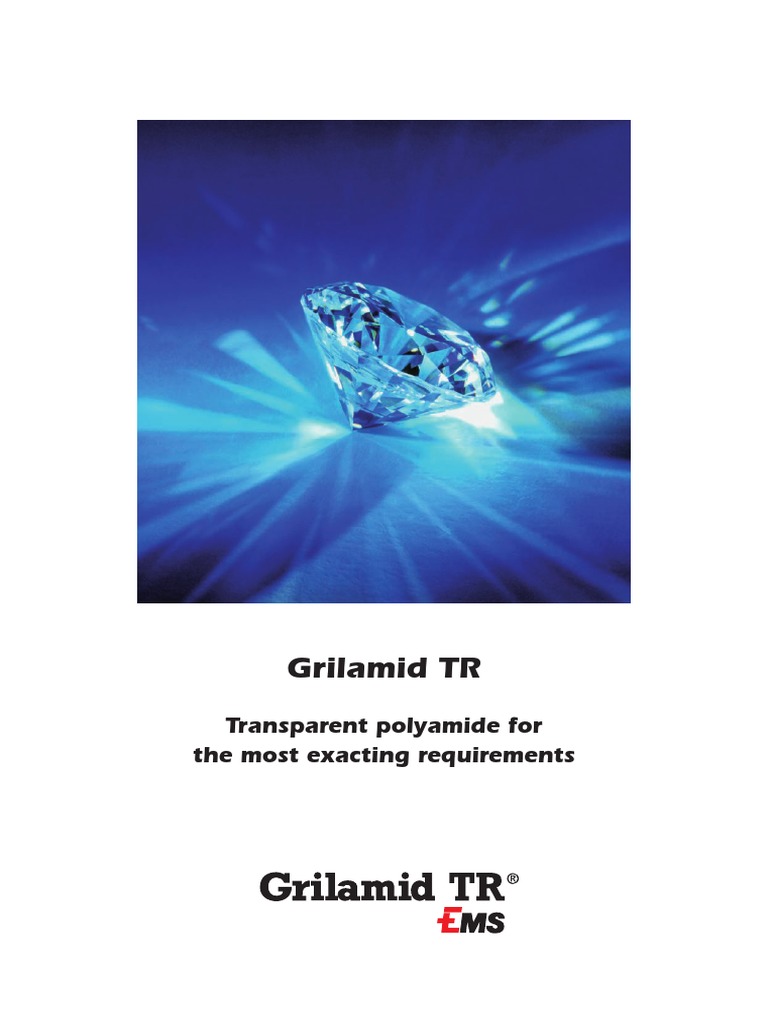 Polyamide (PA) Grilamid TR 90 PDF Poly(Methyl Methacrylate