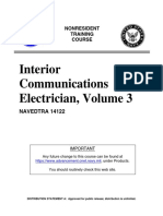 US Navy Course - Interior Communications Electrician, Volume 3 NAVEDTRA 14122 PDF