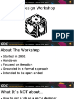 Game Design Workshop