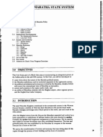 Unit 3 The, Maratha State System: Structure