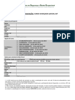 Ficha de Inscrição Curso Esocial 1.2019.02