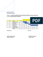 Project: San Pedro Migration Project (Basepad Construction and Cabinet Installation) Subject: Implementation Timetable