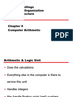 William Stallings Computer Organization and Architecture 6 Edition Computer Arithmetic