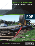 Corrugated Plastic Pipe - Storm Installation Guide PDF