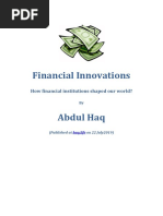 Financial Innovations