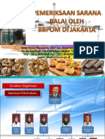 Pemeriksaan Sarana Produksi Oleh BPOM