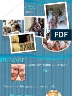 Caring For The Elderly