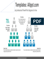 People Pyramid Chart PowerPoint Diagram Template
