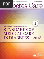 2018 ADA Standards of Care 