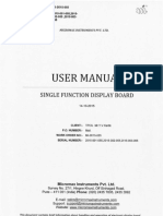 User Manual For Meggawatt Meter Indicator