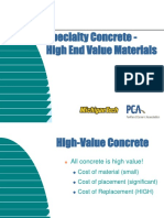 Specialty Concrete - High-Performance Materials for Demanding Applications