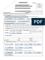 Application Form Ministry of Parliamentary Affairs (Revised) PDF