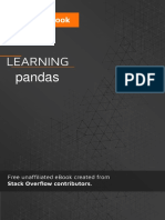 Learning Pandas